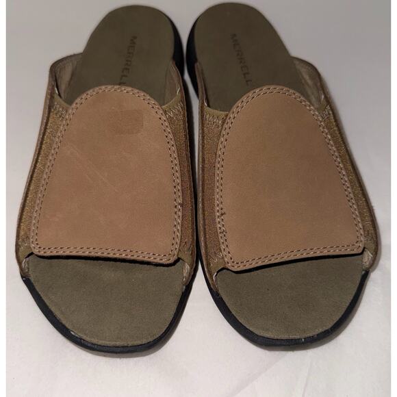 NEW Merrell Treviso 2 Stone Womens Outdoor Hiking Slides Size 6 - Picture 1 of 4